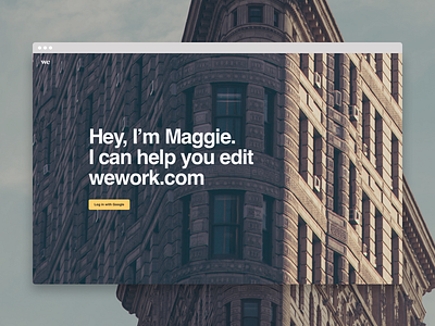 Login screen for a product design system flatiron fullscreen log in login nyc product design sign in signin welcome