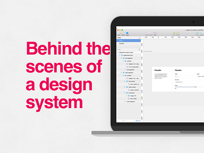 Behind the scenes of a design system design system google doc howto process product design resource sketchapp system tutorial