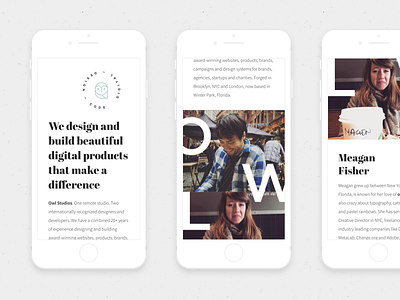 Owl Studios — Responsive