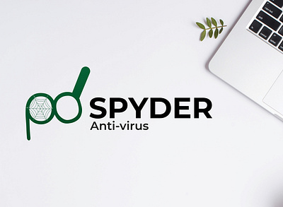 SPYDER ANTIVIRUS LOGO app branding design graphic design icon illustration logo logo design ui ux vector