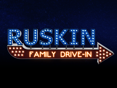 Ruskin Family Drive-In Logo Preview