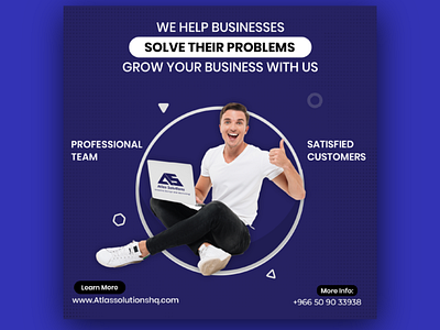 Social media post design for business promotion