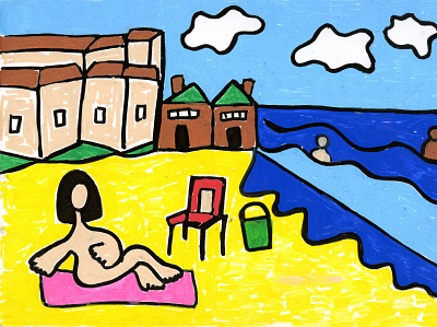 Brighton Beach illustration