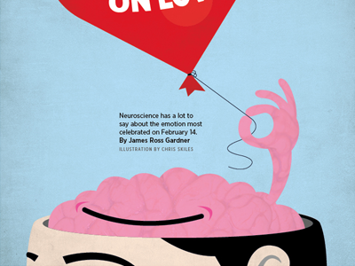 This is your brain on love brain editorial illustration seattle met