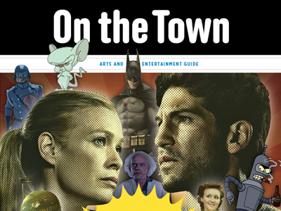 On The Town Department Opener comicon layout magazine photo illustration seattle met