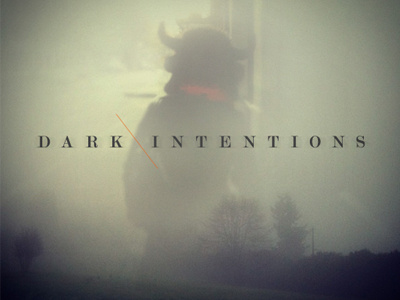 Dark Intentions Music Mix Cover Teaser album cover designers.mx instagram photo illustration spotify true blood