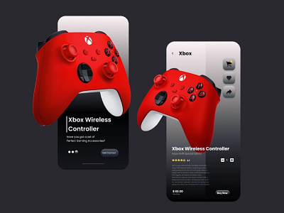 Xbox Mobile App Design app design logo ux