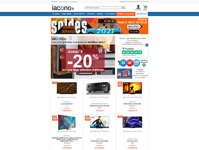 IACONO Home Page Design builder cinema css elementor html images logo mobile products responsive son ui video