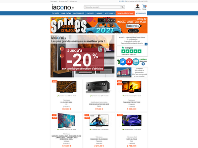 IACONO Home Page Design