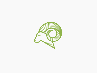 Bighorn sheep bighorn design icon logo sheep vector