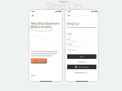 Sing Up | DailyUI