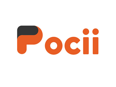 Pocii Logo Design branding design logo typography vector