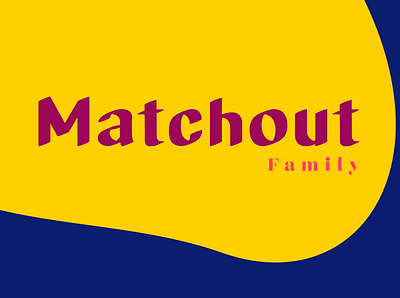Matchout Font Family app branding design family font icon illustration lettering typography vector