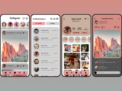 Full Instagram Redesign Concept