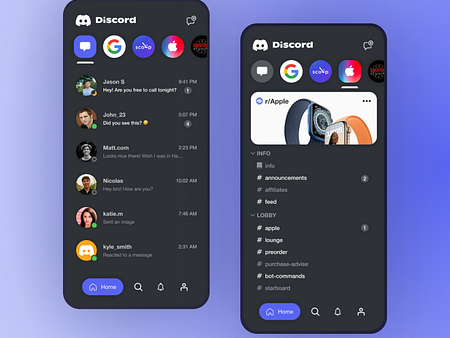 Discord Redesign Concept by UI by Divi on Dribbble