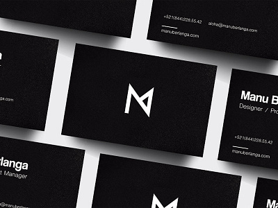 Personal Branding branding brands business cards designer manu