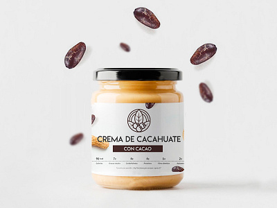 Label for Camu Camu branding brands cacao cocoa cream label packaging packing