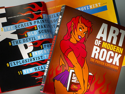 Art of Modern Rock art book book design chronicle books music publication rock music