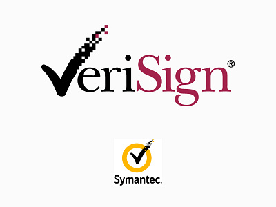 Symantec Logo (formerly VeriSign) brand brand identity branding logo