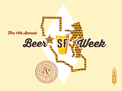 Sfbeerweek 04 beer brand brand identity campaign illustration logo