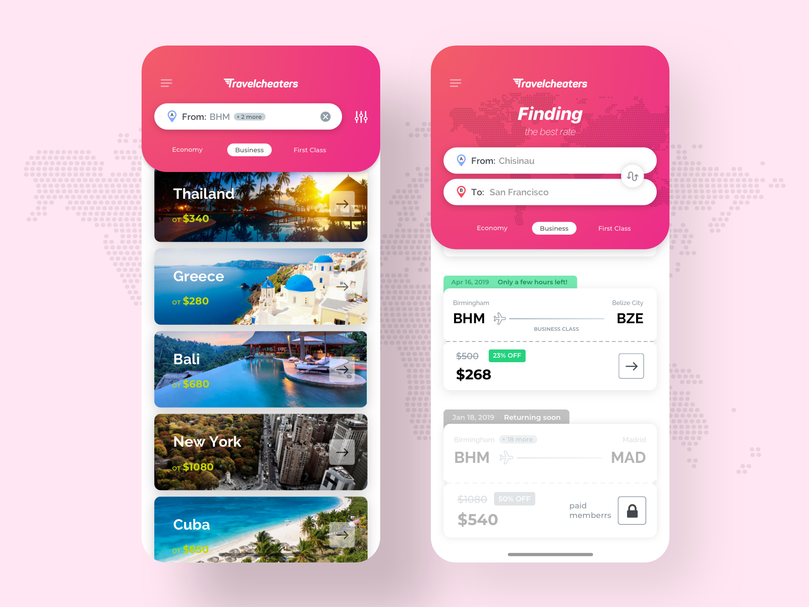 Trip Ticket App By Dmitry Nazarenko On Dribbble