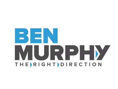 Ben Murphy Logo election candidate political design