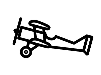 Bi-plane Icon