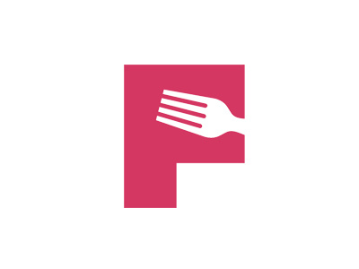 Foodee food logo simple