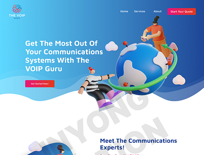 thevoipguru.com design graphic design ui web design web development website