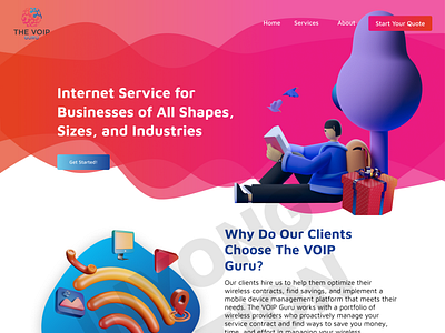 thevoipguru.com - internet services page