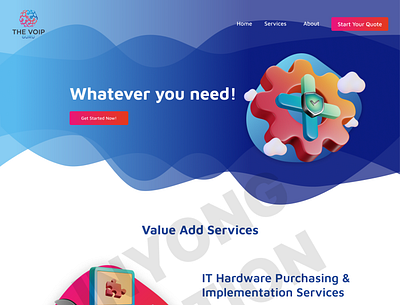 thevoipguru.com - add values page design graphic design ui web design web development website