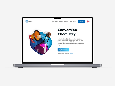Conversion Chemistry design graphic design ui web design web development website