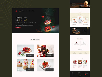 A Sweet Shop-Homepage