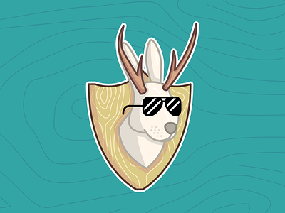 Cool Jackalope illustration jackalope vector