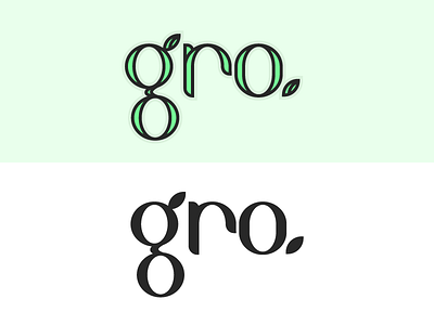 gro. Lettering Option