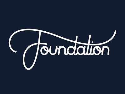 Foundation Lettering