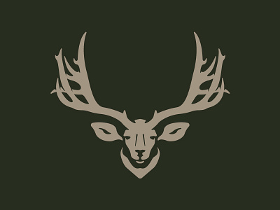 Mule Deer Illustration america antlers buck deer deer logo hunting icon illustration logo mark outdoors vector