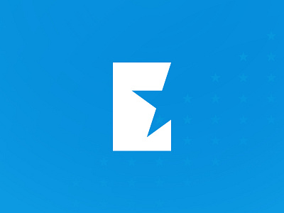 Elite E america basic e elite finance logo simple star