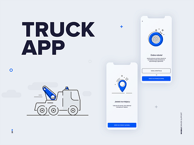 Truck app a mobile driver support