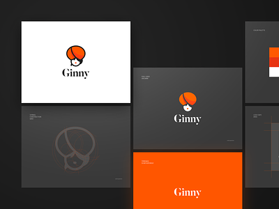 Ginny, Merixstudio app - logo design