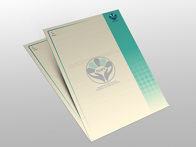 Letterhead design graphic design vector