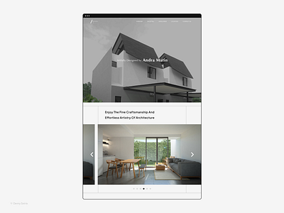 Real Estate (Property) Reside - Landing Page clean design indonesia property realestate ui ux