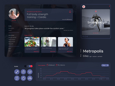 Smartbody - Website Redesign app design fitness app gym app ui ui design ux webapp