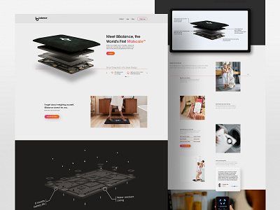 Bbalance - The Matscale | UI Design app design product ui ui design uiux webapp website website design