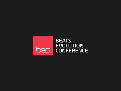 BEC Logo bass branding conference db dnb drum bass graphic design identity logo logo design music