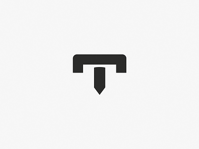 Trusik 'T' Mark bass design dubstep graphic design letter t logo logo design mark monogram music symbol t