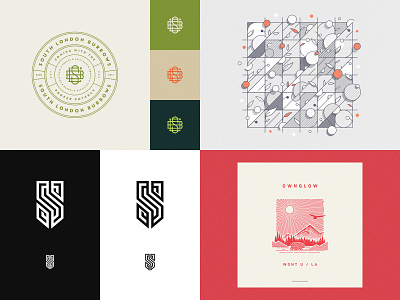 Best Shots of 2018 branding design drum and bass illustration logo logo design monogram music pattern pattern design top 4 top shots
