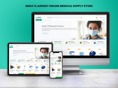 Ecommerce Store Otbliss.com- Magento 2 adobe xd branding design ecommerce ecommerce design ecommerce designer ecommerce store hospital magento magento 2 magento 2 design mask medical design medical equipments mobile responsive ui ux ui web design web designer website design