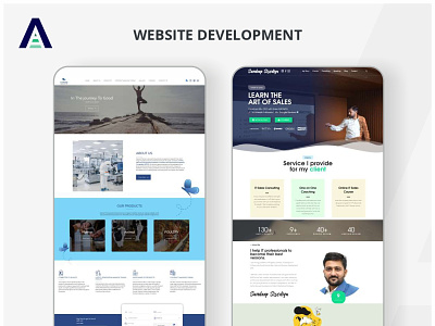 Website Development branding graphic design ui