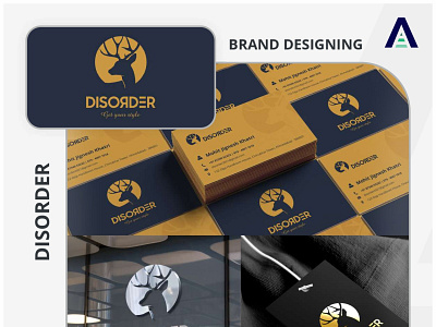 Brand Identity Design Work branding graphic design logo ui